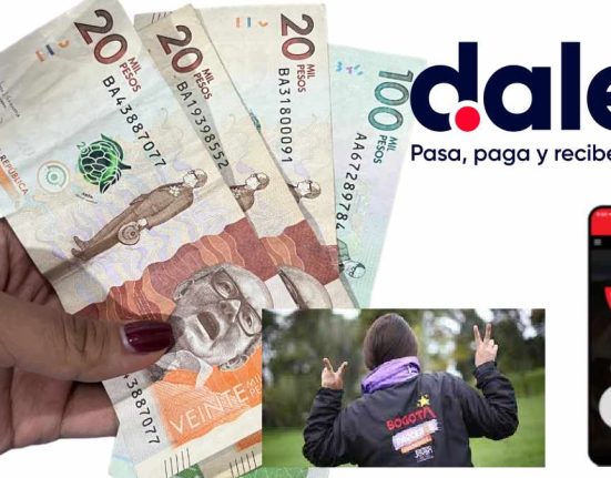 contiene Pesos Colombianos y Logo de Dale, Inician Pagos por Dale y DaviPlata del Ingreso Mínimo Garantizado en 2024