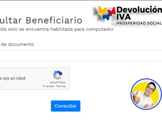Formulario de consulta oficial de la página devolución de IVA, los logotipos de Devolución IVA y Wintor ABC