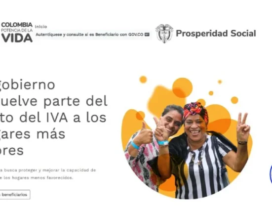 imagen de la página principal Devolución de IVA.