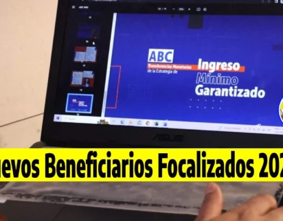 Imagen de Computador mostrando una el ABC Ingreso Mínimo Garantizado.