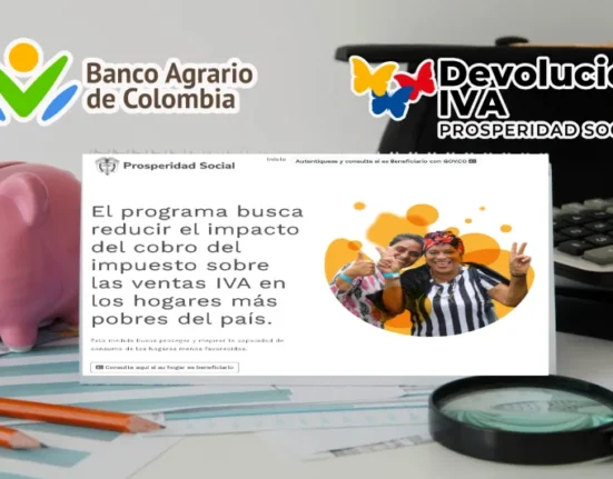 Imagen con índex de el programa, sobre un fondo.