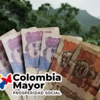 Imagen de dinero colombiano consulta el cronograma del pago.