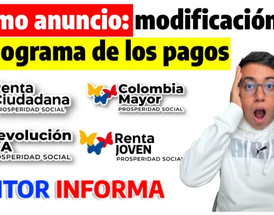 modificación del cronograma de los pagos