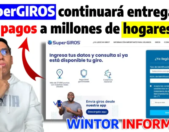 ¿SuperGIROS continuará entregando los pagos a millones de hogares?