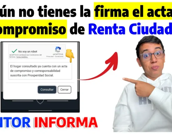 firma del acta de compromiso